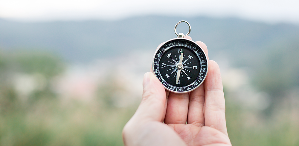 En kompass